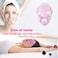 Sonew Light Mask for Face Facial Massage Mask Face Massager 3D Magnetic Vibration Massage SPA Beauty Mask LED Face Mask for Home and Travel