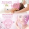 Sonew Light Mask for Face Facial Massage Mask Face Massager 3D Magnetic Vibration Massage SPA Beauty Mask LED Face Mask for Home and Travel