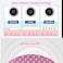 Sonew Light Mask for Face Facial Massage Mask Face Massager 3D Magnetic Vibration Massage SPA Beauty Mask LED Face Mask for Home and Travel