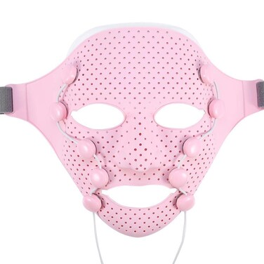 Sonew Light Mask for Face Facial Massage Mask Face Massager 3D Magnetic Vibration Massage SPA Beauty Mask LED Face Mask for Home and Travel