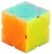 TANCH QIYI Jelly Skewb Speed Cube Transparent Brain Teaser Twisty Magic Cube Puzzle Toy Colorful