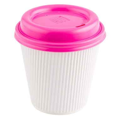 Restaurantware LIDS ONLY Restpresso Coffee Cup Lids For 4 Ounce Cups 500 Disposable Paper Cup Lids  Cups Sold Separately Elevated Drinking Spout Gray Plastic Hot Cup Lids Air Flow Vent