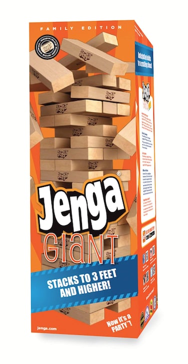 Jenga Giant Family Hardwood Stacking Game 0150619noAcc
