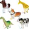 5pcs Walking Pet Animal Balloons Kids toys Party Favors Gifts for Girls Air Walker groupF