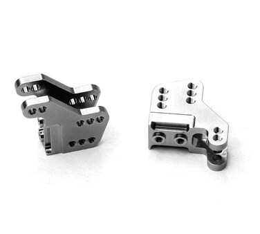ST Racing Concepts STA31317GM CNC Machined Aluminum Lower Shock Mount Axial RR10 BomberWraith PairGunmetal