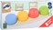 Small Foot Wooden Toys Colorful Shapes 10 Piece Fraction Puzzle Educate Educational Toy Designed for Children Ages 3
