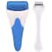 DBlosp Ice Roller 2 Ice Rollers Set Face Body Massage Stainless Steel WheelABS Wheel Prevent Wrinkles Anti Aging for Face  Eye Wrinkle PuffinessMigrainePain Relief and Minor InjuryBlue