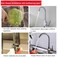 bretoes 360MultiFunction DoubleFlow Bathroom Kitchen Sink Rotating Faucet Spray Aerator Water Saving Device 5564 Inch  27UNS Female Thread style2
