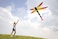 ZHUOYUE Dragonfly Kites for Kids and Adults Single Line Kite Easy Flying for Outdoor Nylon Fabric Best Kite with Flying Tool