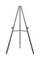 MasterVision Quantum Heavy Duty Display Easel 3562 to 6122 High Plastic Black