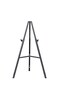 MasterVision Quantum Heavy Duty Display Easel 3562 to 6122 High Plastic Black
