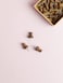 U Brands Wood Push Pins Walnut 20Count 2096U0624 Brown