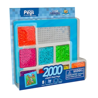smART Pixelator Small Peg Set Yellow