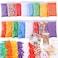 Slime Foam Beads Floam Balls  18 Pack Microfoam Beads Kit 01014 and 028035 inch Colors Rainbow Fruit Beads Craft Add ins Homemade DIY Kids Ingredients Flome Styrofoam Supplies Big