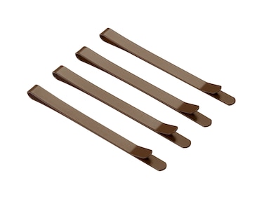 1907 Matte Wide Bobby Pins Brown NHC005