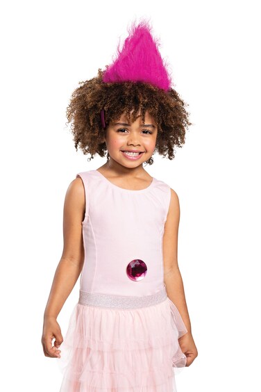 Disguise Trolls Pink Headband  Gem Costume Kit