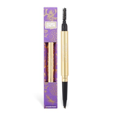 Winky Lux Uni Brow Eyebrow Pencil Dual Sided with Spoolie Longwearing Waterproof Eyebrow Crayon Define Shape and Fill Brows Brown Blonde and Taupe Universal Shade