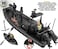 Click N Play Military Elite Swat Unit Force Patrol Dinghy Boat 25 Piece Play Set with Accessories  Click n Play Military Toy Boat  SWAT Toys