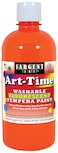 Sargent Art 174714 ArtTime 16oz Orange Washable Fluorescent Tempera Paint