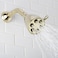 Speakman S2252PBE2 Polished Solid Brass Shower Head 3 Settings Anystream Technology Low Maintenance Efficient