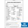 Detailed Drivers Vehicle Inspection Report Pre  PostTrip 50pk  Book Format 2Ply Carbonless 55 x 85 31 Sets of Forms Per DVIR Book  Meet FMCSR Requirements  J J Keller  Associates