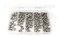 iExcell 100 Pcs M5 x 68101216 Stainless Steel 304 Hex Socket Button Head Cap Screws Bolts Assortment Kit