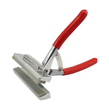 US Art Supply Professional Extra Wide Canvas Pliers 434 inch with Padded Spring Return Handle