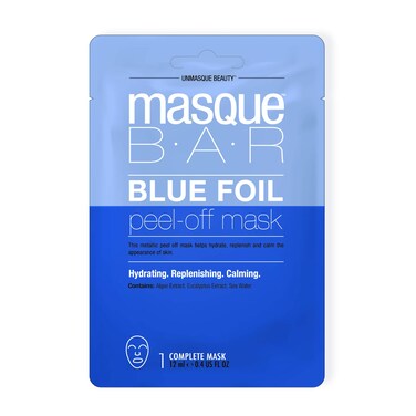 Masque Bar Blue Foil Peel Off Mask6 CountPack of 1