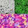 Trasfit 550 Pieces UV Beads Multi Color Changing UV Reactive Plastic Pony Beads Glows in The Dark Fun for JewelryBracelets Making 68mm