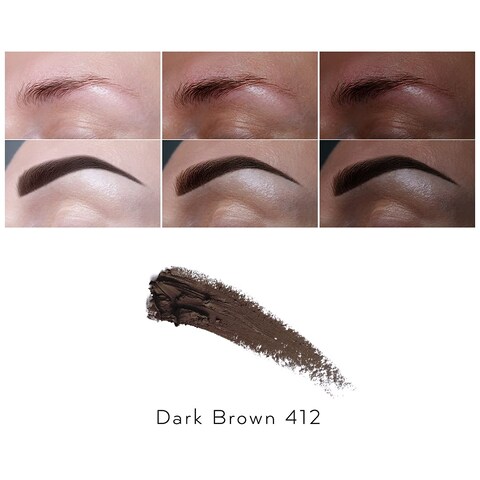 Emani AllInOne Vegan Eyebrow Cream  042oz Dark Brown