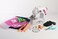 AMAV Fashion Time The Little Seamstress Denim Creations Craft Educational Sewing Kit  DIY Make Your Own Fashion Sewing Machine Set for Girls