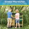 TP Toys Muddy Maker Mud Kitchen  Outdoor Kitchen Playset for Kids Brown