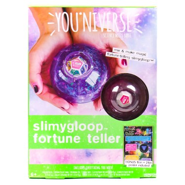 Just My Style Youniverse SLIMYGLOOP Fortune Teller  Predict The Future Activity  DIY Fortune Teller Ball SLIMYGLOOP Kit for Kids Age 6 and Up