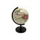World Globe Great for Kids and Adults with Stand Desk 8 Inch Globe 12 Inch Educational Deluxe Blue Ocean Black Base Full Earth Geography  White Ocean 8 Inch Diameter