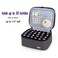 LUXJA Essential Oil Carrying Case  Holds 30 Bottles 5ml30ml Also Fits for Roller Bottles DoubleLayer Organizer for Essential Oil and Accessories Black Bag Only