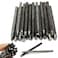 Steel Punches Flower Punch Stamp Set Jewelry Metal Stamping Tools DIY Craft Tool 20 Pcsset