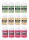 Lip Naturals  Assorted Mini Lip Balm with Sunscreen SPF15  Made in USA  12Count Pack with Bing Cherry Tea Tree Mint and Vanilla Bean Flavors 010oz3g Each