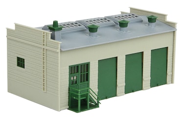 Walthers Trainline HO Scale Model Truck Repair Shop Kit