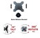 EZM Deluxe Single Bracket Mounting Head Kit for 1 78 48 mm Diameter Pole Mount with VESA 75100 002002C