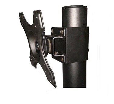 EZM Deluxe Single Bracket Mounting Head Kit for 1 78 48 mm Diameter Pole Mount with VESA 75100 002002C