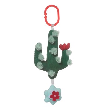 Manhattan Toy Cactus Garden Rock  Rattle BpaFree Baby Toy with Chime