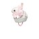 Manhattan Toy Lullaby Bunny Pull Musical Crib and Baby Toy