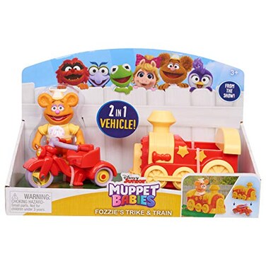 Just Play Muppets 14433 Babies Fozzie N Trike N Train Multicolor