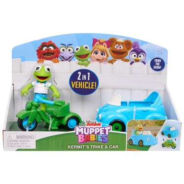 Muppets Babies Kermits Trike and Car