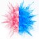 PROLOSO Jumbo 36 Baby Gender Reveal Powder Balloons and Confetti Tricked Pack for Baby Shower  Come with Pink Blue Powder and Pink Blue Multicolored Confetti