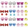 Elesa Miracle 14 Pairs Baby Kids Little Girl Clipon Earrings Value Set Pretend Play Dress Up Accessories Toy Jewelry