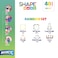 Shapemags 40 Piece Set 40 Pcs Magnet Building Tiles Magnetic Blocks  Rainbow Set 3D Construction Building