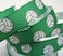 Grosgrain Ribbon 38 Wide  Green Volleyball Print  10 Yards for Team Hair Bows and Volleyball Crafts