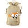 unison gifts 85120CNKH Peeking Baby Fox Canvas Backpack One Size Multicolor