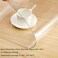VALLEY TREE 24 x 60 Inch Clear Table Cover Protector 15mm Thick PVC Plastic Desk Protector Clear Desk Mat Waterproof Table Pad for Dining Table or Office Desk